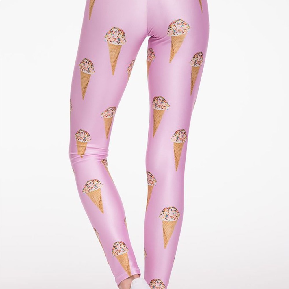 Goldsheep ice cream cone leggings